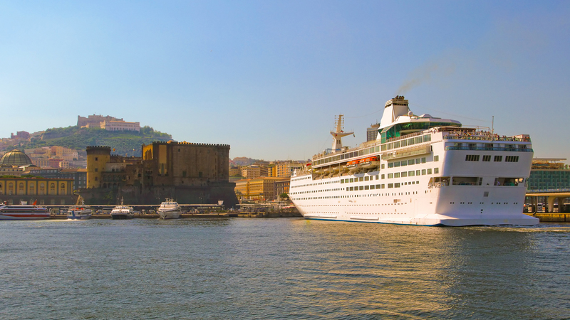 Port of Naples Pompeii and the painted coast