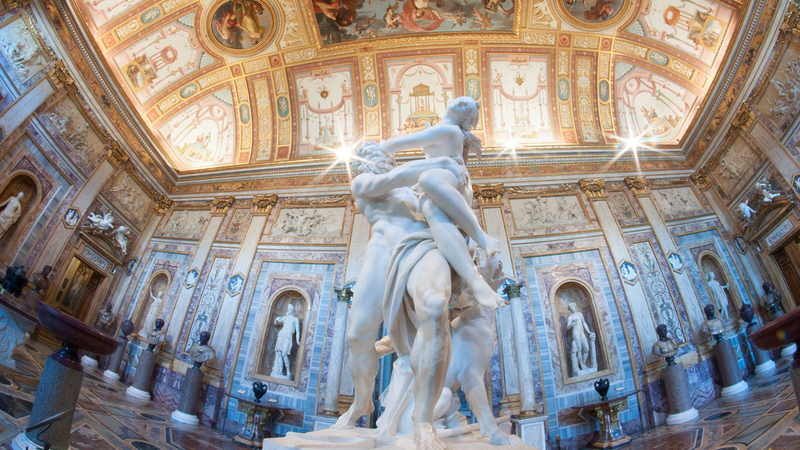 Borghese Gallery fisheye