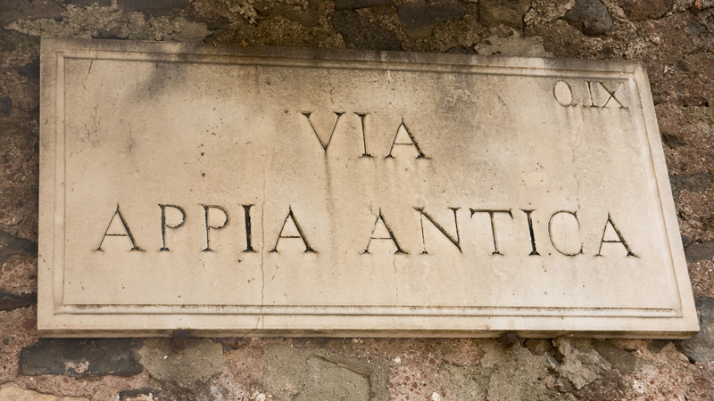 via appia antica the appian way