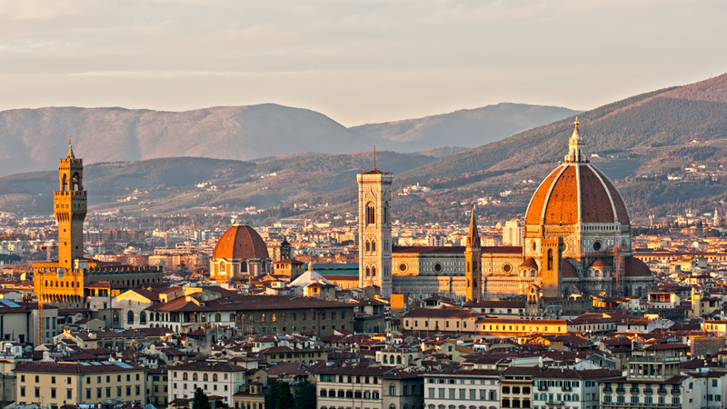 florence sunset